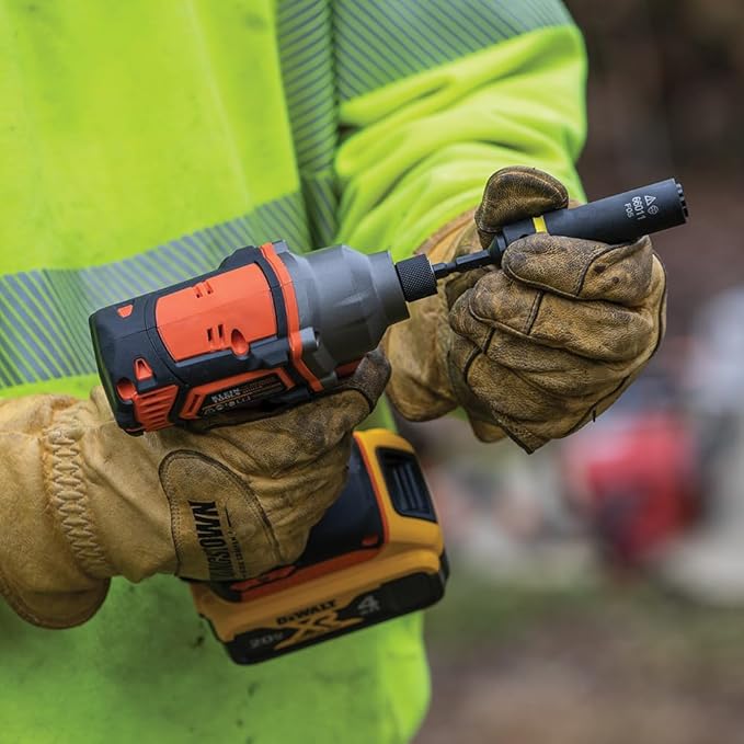 Klein Tools BAT20CD1 1/4-Inch 20V Battery-Operated Impact Driver Kit, Compact Design for Excellent Control in Tight Spaces