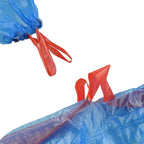 Fiaze Drawstring Trash Bags, 6 Gallon, 200 Counts (Blue)