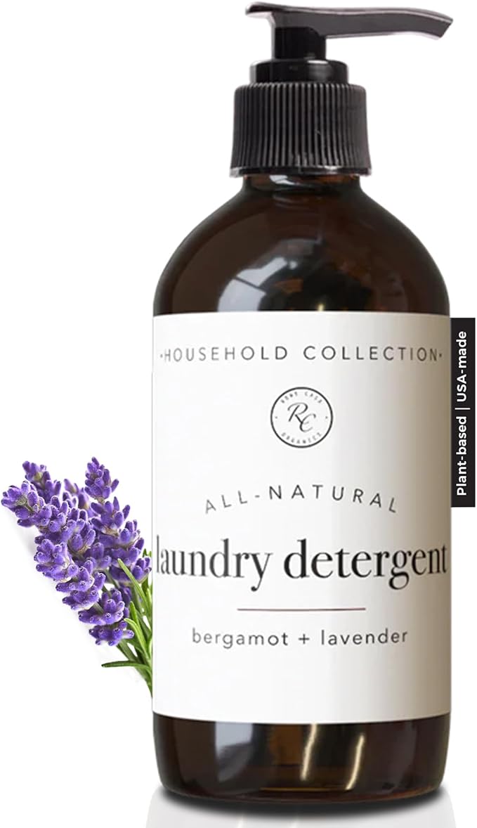 Liquid Laundry Detergent, 16 Oz, Bergamot + Lavender