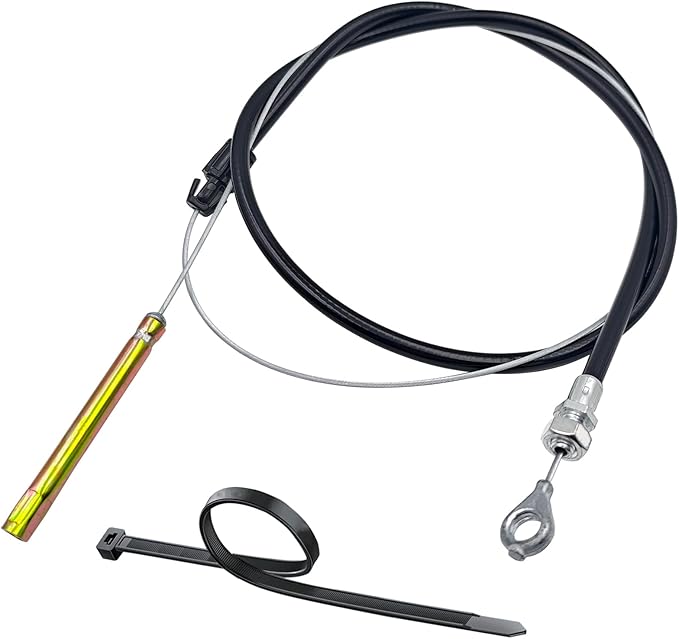 GW-55048P Forward Clutch Cable - Replacement for Troy-Bilt Bronco/Tuffy Tillers (12213, 21A-521-081, 12180, 12210), Cub Cadet, MTD, White Outdoor - Replaces 55048, GW-55048-1 Pack