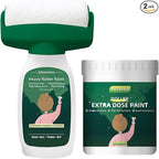 Large Roller Brush Wall Repair Tool,Wall Repair Kit,Wall Roller Paint BrushSuitable for Repairing The Wall with Latex Paint,Repair Graffiti, Stains, and Footprints on The Wall(1000g,White)