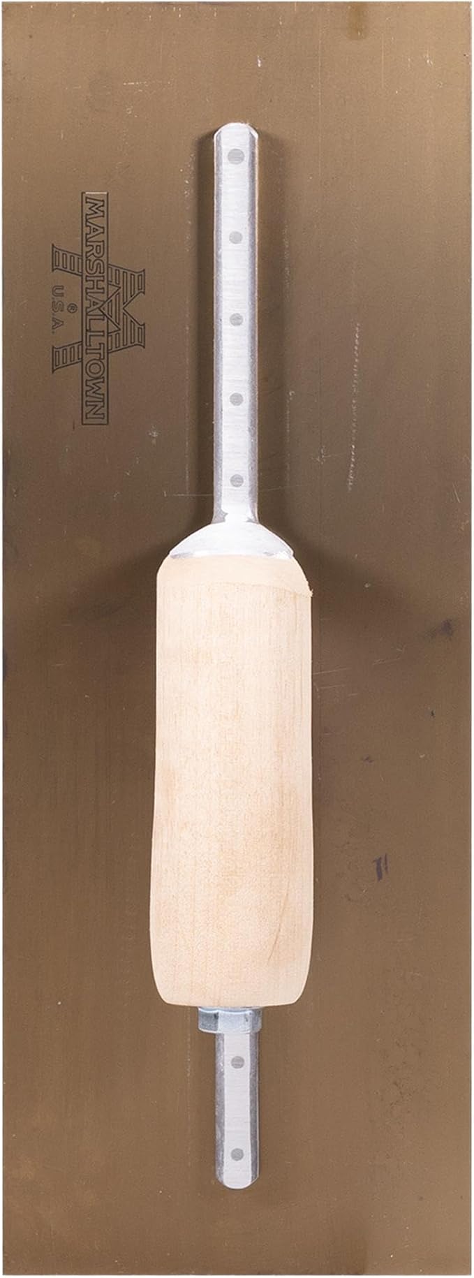 MARSHALLTOWN Curry Style Trowel, 14x5 Inches, Ideal for Plastering and EIFS, Made in the USA, 103CST