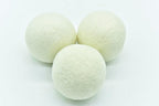 Pack of 3 Wool Laundry Dryer Ball by GK&CO-Reusable Extra Large Premium Natural Fabric Softener, Reduces Clothing Wrinkles, Eco-Friendly~Made of 100% Pure New Zealand Wool~Made in Nepal (3)
