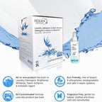 Excelsior - Laundry Detergent with Eco Bottle- Concentrated Liquid - Unscented, Biodegradable, Solvent, and Phosphate Free 3 Liter (2, New Packaging)