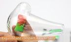 Green Piece® Green Silicone Magnet Cleaner - Perfect for your Glass Pieces and Vases - Clean Smarter and better. Remove Resin and Tar - Clean hard to reach areas - Excellent for all glass.