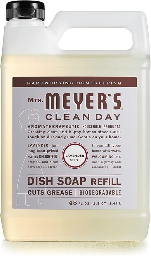 Mrs. Meyer's Dish Soap Variety Pack Scent 1 Dish Soap, 1 Dish Soap Refill, 1 CT