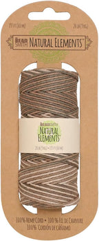 The Beadsmith 100% Hemp Cord – Earthy Browns – 2mm, 197 Foot Spool, 20LB Test Strength – Twine for Jewelry Making, Macrame, Paper Crafts, Gardening, Scrapbooking, Home Décor, DIY String Art & More