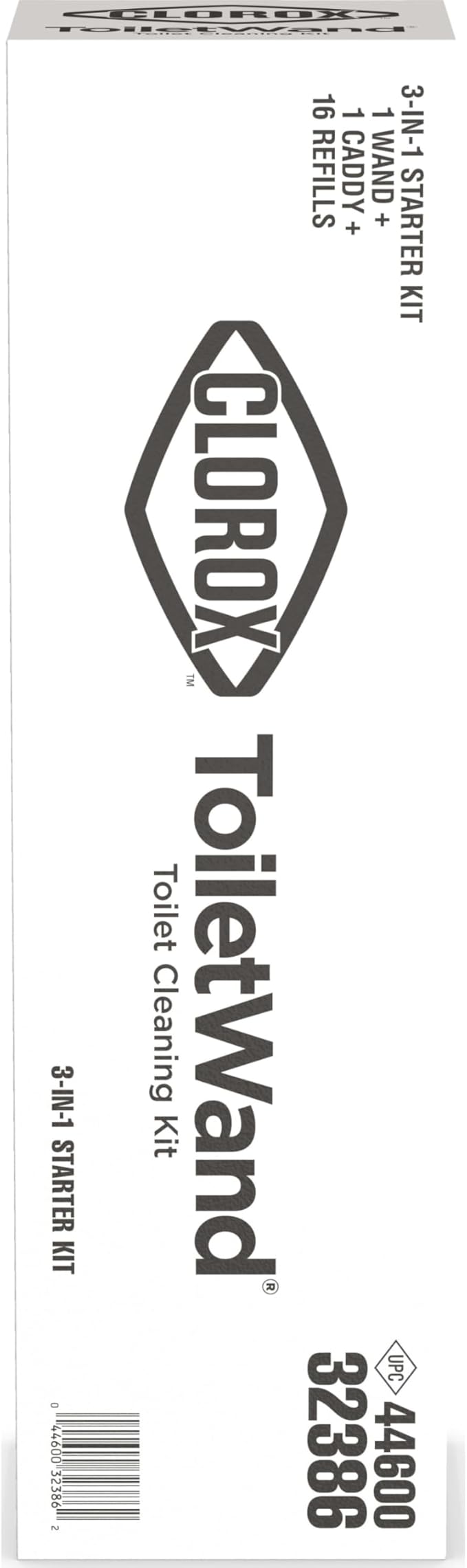 Clorox Original Toilet Cleaning System - ToiletWand, Storage Caddy and 16 Heads, (Package May Vary)