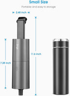 Brigii Mini Vacuum Cleaner,Small Handheld Vacuum Cordless USB Rechargeable,Dust Buster and Blower 2 in 1, Easy to Clean Desktop, Keyboard, Drawer, Car Interior and Other Crevices, Small Spaces-Y120