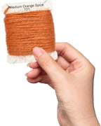 Jute Twine 15m Long Twine String for Crafts Gift Wrapping Packing Gardening Crochet Knitting Macrame Decor (Medium Orange Spice)