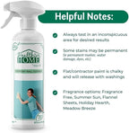 CHOMP! Painted Wall Cleaner Spray, Multipurpose for Walls, Ceilings, and Baseboards, Removes Dirt, Dust, Odor, Stains, Healthier Home 5-Minute CleanWalls 4-in-1, 32 Ounces (Lavender Fields)