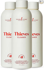 Young Living Thieves Household Cleaner Ultra Concentrated 14.4 fl oz – All Purpose Cleaner for Kitchen, Bathroom & Surfaces – Multipurpose Essential Oil Cleaner – 3 Pack