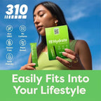 310 Nutrition Sugar Free Electrolytes Powder - Instant Hydration Packets for Daily Fluid Balance - Caffeine-Free Rehydration Drink Mix w/Vitamins, Low Calorie & Keto Friendly - Lemon Lime 30 Singles