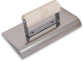 MARSHALLTOWN QLT Stainless Steel Hand Edgers, Wood Handle Material, 203mm Length, 102mm Width, 6mm Radius, 10mm Lip, Made In The USA, CE517S