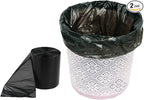 8 Gallon Trash Bags, 170 Counts, Black Trash Cans Liners