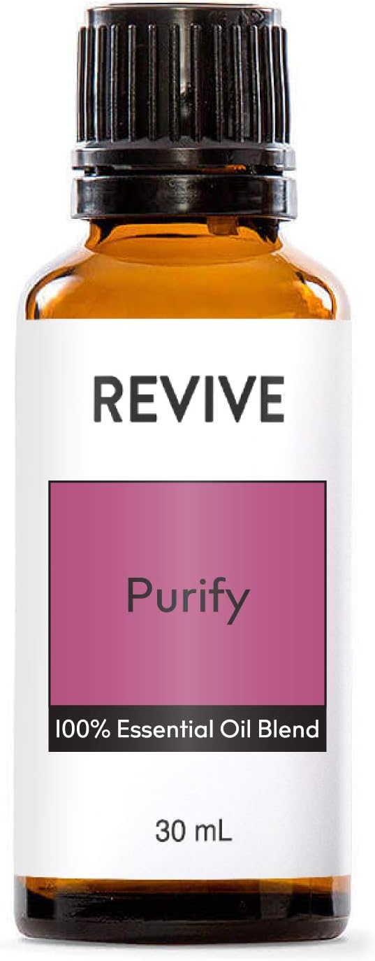 Purify Essential Oil Blend 30 mL by Revive Essential Oils - 100% Pure Therapeutic Grade, for Diffuser, Humidifier, Massage, Aromatherapy, Skin & Hair Care