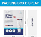 Wall Spackle & Drywall Repair Patch Kit with Mending Agent Putty, Repair Paste Plaster, Scraper & Sanding Sponge for Wall Crack/Nail Hole