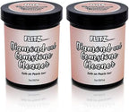 FLITZ Diamond and Gemstone Cleaner Dip Jar - 7oz USA-Made Gold & Sterling Silver Jewelry Cleaner Solution Dip Tool with Tray & Brush - Ring Cleaning Kit to Remove Dirt & Grime on Fine Jewelry