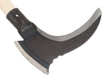 Grass Sickle, Manganese Steel Portable Held Sickle Tool Grass Lawn Gardening Farming Weed Remover Scythe Blade Cutter Grafting Knife for Outdoor Gardening, Clearing Vines