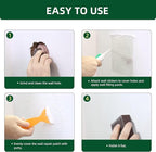 250g Wall Putty Hole Repair, Safe Wall Mending Agent, Drywall Repair Kit with Nozzle,Spackle for Drywall Paste, Easy to Fill Holes for Aluminum Metal Plaster Sheetrock Ceiling