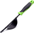 Weeding Tool, Heavy-Duty Weeder, Leverage Design Weed Puller Tool Removal and Deep Digging, Ergonomic Handle and Two-Pronged V-Shaped Fork