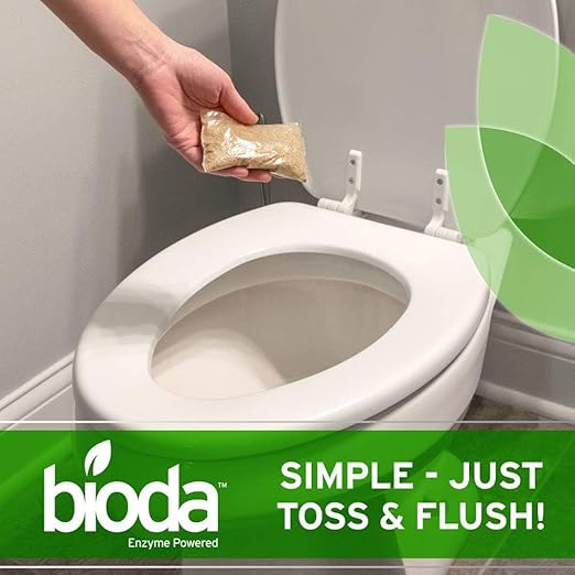 Bioda Septic System Saver, Professional Strength, 12-Pack, 1 Year Supply