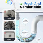 2026 New Multi-functional Sink & Drain Cleaner Powder, Quick Foaming Heavy Duty Clog Remover for Kitchen, Bathroom, Shower & Sewer Drains (3PCS)