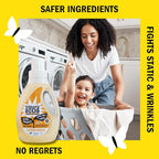 Molly’s Suds Fabric Softener Liquid for Sensitive Skin | Vinegar-Powered, Infused with Essential Oils | Fights Static, Reduces Wrinkles, Deodorizes | Citrus Grove, 50 Loads