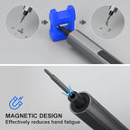 SHARDEN Mini Electric Screwdriver, 29 in 1 Small Electric Screw Driver Kit with 24 Magnetic Bits, Precision Cordless Repair Tool for Phone, Camera, Laptop, Watch
