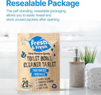 Disposable Toilet Bowl Cleaners(150 Tablets) Odor Eliminator, Fresh Scent, Multipurpose Residential and commercial Toilet Cleaners 2-3 week Lasting Toilet Bowl Cleaner