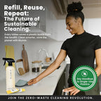 Multi-Surface Cleaner Refill Tablets – 6 Count | Fresh Lemon Scent | Eco-Friendly, Biodegradable, Plastic-Free Cleaning Refills for Spray Bottles – All-Purpose Household Use