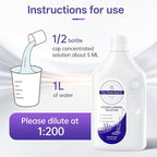 1L Lavender Floor Cleaning Solution Compatible With Tineco/Bissell/Dreame And Shark, Fragrance Deodorization, Deep Cleans for Multiple Hard Floors, Suitable With Cordless Wet/Dry Vacuum
