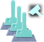 Magic Window Track Cleaner, 2024 Upgraded Window Groove Cleaning Brush Tools Set, Hand-held Window Track Cleaner Brushes Tools Set for Window lides Gaps Tile Lines Shutter Car Vents (Blue 3PCS)