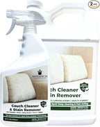 Couch Cleaner and Stain Remover Spray – Professional Strength, Multi-Surface Fabric and Upholstery Cleaner – Pet-Safe, Non-Toxic, Quick-Drying for Couches, Sofas & Car Interiors