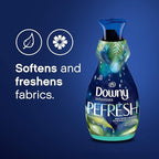 Downy Infusions Laundry Fabric Softener Liquid, Refresh, Birch Water & Botanicals, 56 Fl Oz