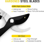 Yesker 28" Loppers for Tree Trimming Heavy Duty Tree Trimmer Sharp Steel Blade Bypass Loppers Branch Cutter up to 1.5 Inch Dia Cut Capacity Shock-Absorbing Bumper Handle Ideal for Garden Maintenance