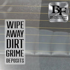 Blackfire Pro Detailers Choice Glass Cleaner | Streak-Free & Ammonia-Free Formula | Safe for Tinted Windows & Automotive Glass | BF-430 | 32 oz Spray Bottle