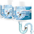Drain Clog Remover, Powerful Pipe Dredging Agent, Sink Drain Cleaner for Kitchen Bathroom, Unclogging Solution for Pipes, Toilets & Showers (1)