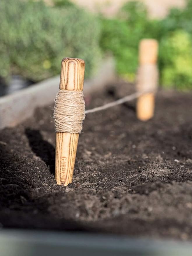 KIS Premium Natural Jute Twine 1500 Feet 2mm - Smell Free 3 Strand, DIY Projects, Crafts, Decoration, Hobby, PET Friendly, Gardening Yarn - String - Rope