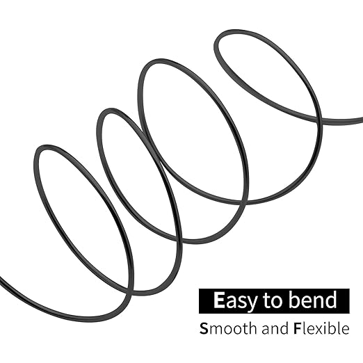 Black-3.5-Anodized Aluminum Bonsai Training Wire 250g Large Roll,Many Size to Choose,KSVZS Bendable Metal Wire for Crafts,Sculpting,Armature and Daily Use,Necessities for Family