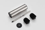 BGL Toilet Brush and Holder,Stainless Steel Toilet Brushes for Bathroom with Holder, Toilet Bowl Brush and HolderBrushed Nickel