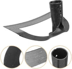 DOITOOL Hollow Garden Hoe 8.38X5.51 Inches Carbon Steel Farm Tool for Weeding Soil Loosening and Cultivating in Vegetable Gardens