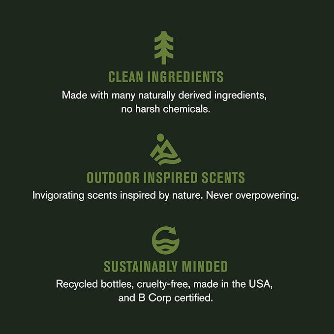 Every Man Jack Men's Body Wash Variety Pack - Includes 3 Body Washes with Natural Ingredients & Incredible Scents - Amber + Sandalwood, Cedar + Red Sage, Sea Minerals + Citron Fragrances (3 Pack)