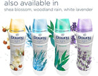 Downy Light Laundry Scent Booster Beads for Washer, Woodland Rain, 20.1 oz, with No Heavy Perfumes