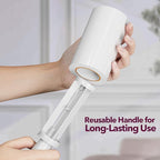 MEIQIHOME Extra Sticky Lint Roller Refills Only, 880 Easy-Tear Sheets for 3.9"-4" Lint Rollers with 1.5" Inner Diameter - Superior Cleanliness for Clothes