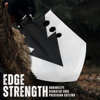 Folding Camping Shovel - Portable Survival Military Tool with Multi-Function Gear for Emergency & Adventure - Collapsible Shovel for Outdoor Camping & Hiking