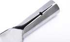 1pce 360mm/14.17in Stainless Steel Scimitar Billhook Brush Clearing Sickle for Grass,Weeding Tools for Garden,Curved Sawtooth Sickle,Machete Axe for Cutting Trees,Steel Blade Knife in Hand