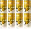 Extra Sticky Lint Roller Refills Only, Total 800 Easy Tear Sheets, Fits Most 3.9"-4" Standard Size Lint Roller with Inner Diameter at 1.5", Works Great On Pet Hair(Pack of 8)