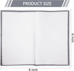Breling 20 Pcs Silver Jewelry Polishing Cloths 6 x 8 inches Jewelry Cleaning Cloth Sterling Polish Cloths for Jewelry