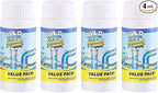 Sink & Drain Cleaner Powder - Pipeline Dredging Agent for Kitchen & Bathroom (4PCS)